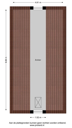 Plattegrond - Herestraat 46, 9851 AD Burum - Garage Verdieping.jpg